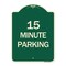Signmission 2 Hour Parking Parking for Customers Heavy-Gauge Aluminum Sign, 24" x 18", G-1824-24498 A-DES-G-1824-24498 - alternate 1